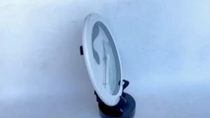 Jam Dinding SDOLCINATO Series Diameter Besar 30cm Unik Estetik Sweep Silent Movement