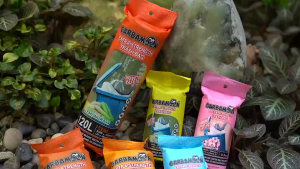 trash bag Garbamon Degradable rubbish bag Garbage Bag | Heavy Duty Trash Bag | Lemongrass Scent | 25L 60L 90L 120L