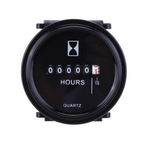 6V-80V Waterproof Digital Hour Meter for Vehicles with Easy Installation and Accurate Time Tracking
