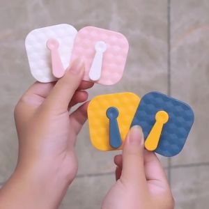Gantungan Handuk Kapstok Baju Hook Kunci Hook Serbaguna Estetik Imut Warna Warni Modern