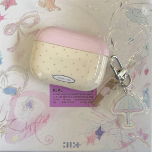 ตัวอักษรลายจุดเหมาะสำหรับ airpods 3หูฟัง airpods SPRO 2ฝาครอบป้องกัน iPhone บลูทูธไร้สาย