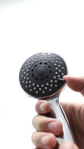Hand Shower 1 Set Kran+Selang Kamar Mandi Bahan Stainless Dan Abs Chrome HS 73+G6+JS 20