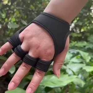 Weight Lifting Gloves / Microfiber Sarung Tangan Fitness / Sarung tangan pelindung kebugaran / Sarung tangan olahraga kebugaran / Bernapas Half Finger Glove