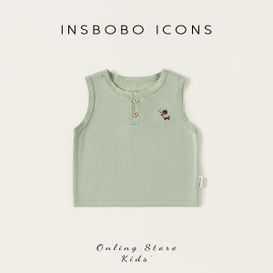 insbobo | Áo Gile Thêu Dễ Thương Cho Bé Trai sơ Sinh