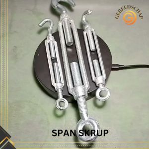 Spanner Skrup Gergaji Profesional Warna Perak-Jarum Keras Span Skrup Turn Buckle