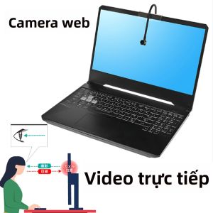 Webcam Mini USB 4K Điều Chỉnh Được Camera 2MP 5MP 8MP Tự Động Lấy Nét Zoom Có Thể Xoay Kẹp Chân Đế Micro USB Có Âm Thanh Cho Máy Tính Để Bàn