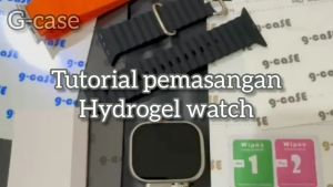 G-case Anti Gores HYDROGEL SAMSUNG GALAXY WATCH ACTIVE 2 3 4 5 6 7 8 CLASSIC FE 40mm 41mm 42mm 43mm 44mm 45mm 46mm 47mm ULTRA ALUMINUM GEAR 2 NEO S2 S3 CLASSIC LTE FRONTIER S SPORT FIT 2 2PRO 3 PRO 2019 Smartwatch anti gores jam tangan