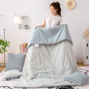 XINGQING | Cotton Multifunctional Air-Conditioning Blanket 2-in-1
