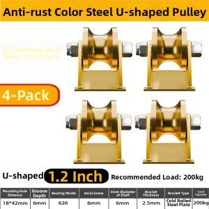 U V Type Heavy Duty Sliding Door Wheel Guide Rollers