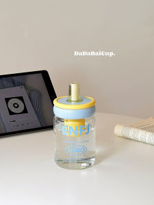 Cute Cat Design High Aesthetics Tea Water Separation Glass Cup
