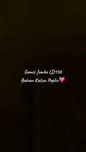 Gamis Jumbo Ld 135 Cm Model Polos Bahan Katun Poplin - Adena Dress