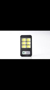 ไฟโซลาเซลล์แบบใหม่ ติดตั้งแบบหนีบได้ น้ำหนักเบา เม็ดไฟขนาดใหญ่ มีเซ็นเซอร์ พร้อมที่ชาร์จ สายUSB 5หัว พลังงานแสงอาทิตย์ คุณภาพธุรกิจ