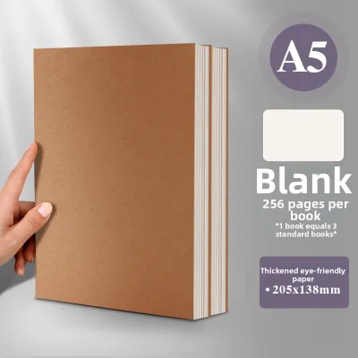 Thick Simple Notebooks Large A5