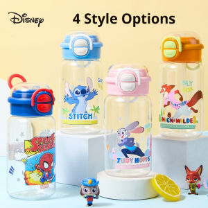 Disney | Disney Sports Water Bottle  Stylish  Large-Capacity School-Ready Tritan Straw Bottle—Portable Water Bottle