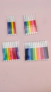 COMBO 10 SET 8 BÚT LÔNG TÔ MÀU  LÂU PHAI NHANH KHÔ CHO BÉ