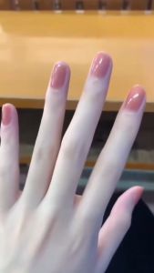 【FREE GLUE】2025 Trend 24Pcs Fake Nails French Ballerina Fake Nail Long Nail Fake Nails Set With Glue