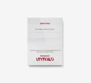 ENHYPEN 2ND ALBUM ROMACE  UNTOLD [WEVERSE VERSI] SEALED OFFICIAL