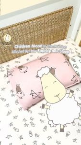 Baa Baa Sheepz Bed Time Buddy Pillow with Color & Stripe tag Baby Pillow (Small Medium Jumbo XL Size) BaaBaaSheepz Brand