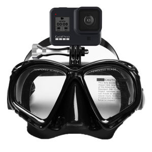 JoyMaySun Chuyên Nghiệp Máy Ảnh Dưới Nước Lặn Mặt Nạ Lặn Kính Bơi Scuba Diving Thiết Bị Máy Ảnh Chủ Cho Go Pro