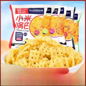 British Love Xiaomi Crispy Snacks Spicy Crab Yellow Flavor Leisure Watching TV Nostalgic Small Pack Popular Satisfying Snacks