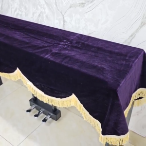 [HCM]KHĂN PHỦ ĐÀN PIANO ĐIỆN NHUNG TÍM OẢI HƯƠNG