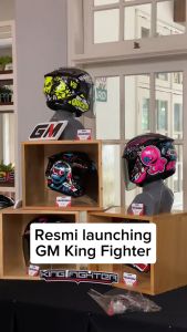 Helm GM Fighter King Keluaran Terbaru Solid All Color SNI Half Face gm king fighter gm g1 gm furry n1 elite mark 1 double visor r1 elite kairoz v2 zx1r gt r10 kyoto ultron pro mla kbr armor mds tt course j strike air 1 kronoz jp5 dag ttr jet nfj strijer