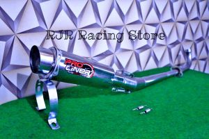 Knalpot Racing PRO LINER buat Revo Blade Supra X Supra X 125 Revo Lama Supra Fit Supra Fit New Jupiter Z Shogun Karisma Jupiter Z1 Vega R Vega ZR Vega RR Astrea Grand Smash