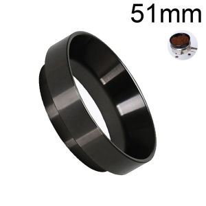 Aluminum Intelligent Dosing Ring For Bowl Coffee Powder Espresso Barista Tool For 51//53/54/58MM Profilter Coffee Tamper