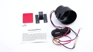 RYSJM | Đồng Hồ Đo Nhiệt Độ Nước + Đồng Hồ Đo Điện Áp Kỹ Thuật Số LED 2 Trong 1 Cho Ô Tô Xe Tải 12V 24V - Đồng Hồ Đo Nhiệt Độ Nước Kỹ Thuật Số Đồng Hồ Đo Điện Áp