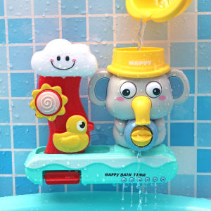 Baby Elephant Shower Toy Sprinkler Rotatable Water Play Bath Toy