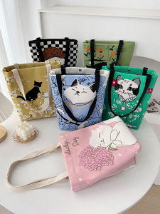 2025 New Korean Style Large Capacity Handheld Single Shoulder Womens Bag Fashionable Bucket Bag Versatile Tote Bag