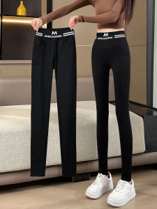 High Waist Slim Fit Womens Leggings Black Spring Autumn New Style Outerwear Pants Long Trousers plus Size Body Shaping