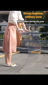 pc transparent board Polycarbonate【3mm Multiple Sizes】with Protective Film-Ideal for roof for window