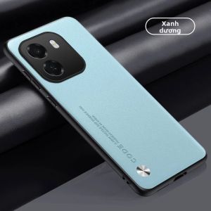 EUCAGR Ốp Điện Thoại Cao Cấp Cho Honor Play 11T Da PU Trơn Ốp Lưng Cứng Có Viền TPU Chống Sốc Chống Trầy Xước Chống Bụi