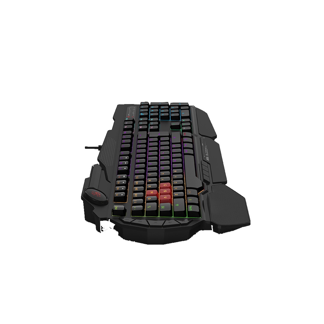 A4TECH BLOODY B310N Neon RGB Gaming Keyboard with Wrist Rest