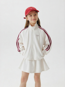 Marc&Janie | Sport Stand-collar Sweater Skirt Childrens Set