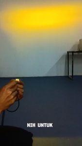 Lampu Tembak Sorot Laser Gun LED D2A Motor Mobil Sorot 2 warna ADNIN