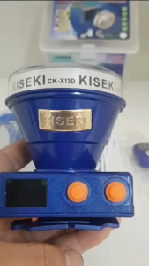 Senter Kepala Selam LED Kiseki CK-X13D Super Terang Cahaya Putih 220 Watt Tahan 24Jam | Headlamp Kiseki CK X13D Anti Air 7200mah Free Kaca Mata Selam + Casan HP Micro USB ~FSS