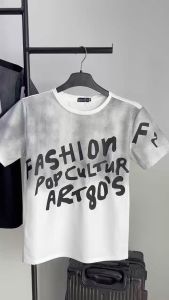 Áo Thun Nam Họa Tiết In Chữ Sắc Nét Siêu Đẹp - Áo Phông Ngắn Tay Siêu HOT 2023