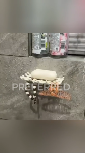 PREFERRED Punch-free wall-mounted soap holder soap box sponge dish bathroom accessories self-adhesive soap dishes