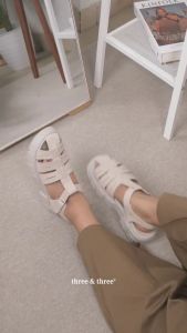 Three & Three - Women Ankle Strap Sandals AG 800