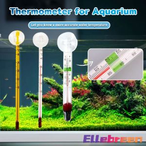 Aquarium Glass Fish Tank Water Temperature Measurement Fishbowl Floating Thermometer