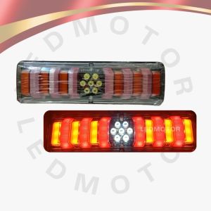 1 Set - Lampu Stoplamp Rem Belakang 12 Volt Model Lingkaran 7 Mata 30 cm (Carry Pickup Futura L300 APV Grandmax)