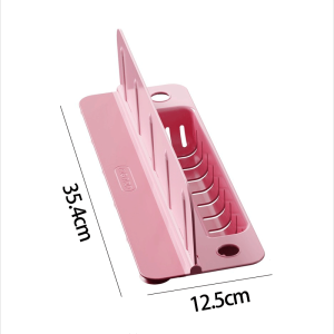 Waterproof Kitchen Sink Splash Guard Tool Rack Clothes No Longer Wet Flip Cover Drain Board Cooking Utensils Storage Shelf