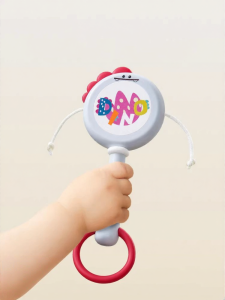 SHI YUE JIE JING | Educational Teething Rattle Toy