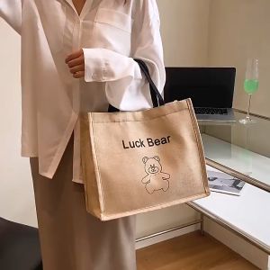 Ladies Handbag Large Capacity Portable Tote Bag Shoulder Handbag女包大容量手提托特包单肩包