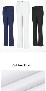 PGM Womens Golf Pants Leisure Women Clothing Comfortable Slimming Flare Ninth Sweatpants Fashion Golf Wear KUZ144