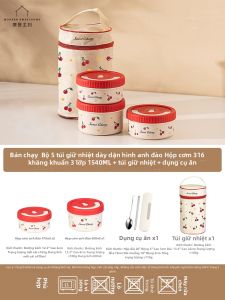 MODERN SWEETHOME | Hộp Cơm Hấp Cách Nhiệt
