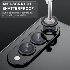 1Set Metal Ring Camera Protect Back Cap For Samsung Galaxy Z Fold 7/6/5/4 Anti-scratch Tempered Glass Lens Film Phone Accessorie