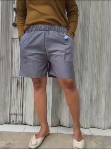 Celana Pendek Hotpants Korea Style Bahan Katun American Drill Tebal Tidak Kusut